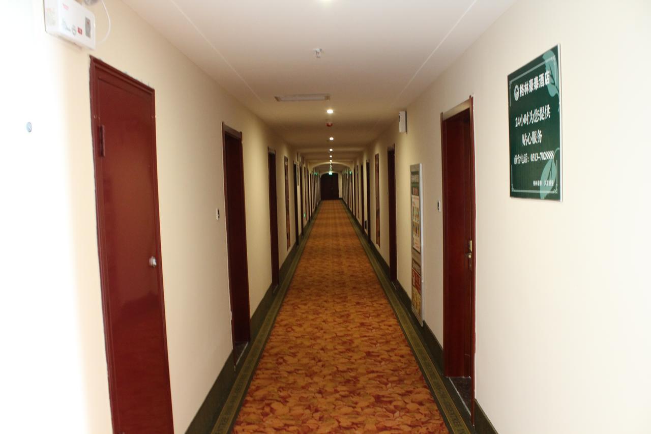 Greentree Inn Shanghai Expo Site South Yanggao Road Subway Station Express Hotel Dış mekan fotoğraf